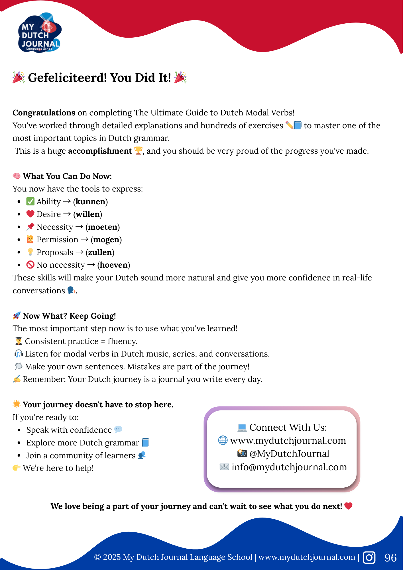 The Ultimate Guide to Dutch Modal Verbs