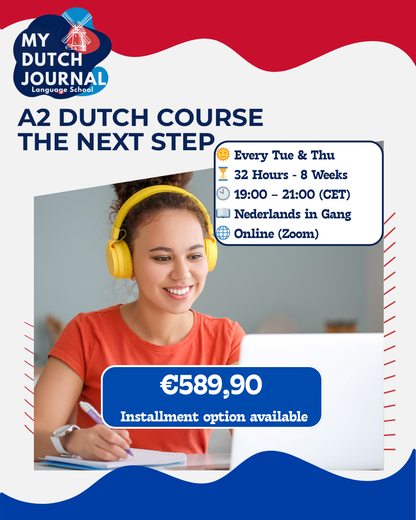 A2 Dutch Course - The Next Step (English Supported)